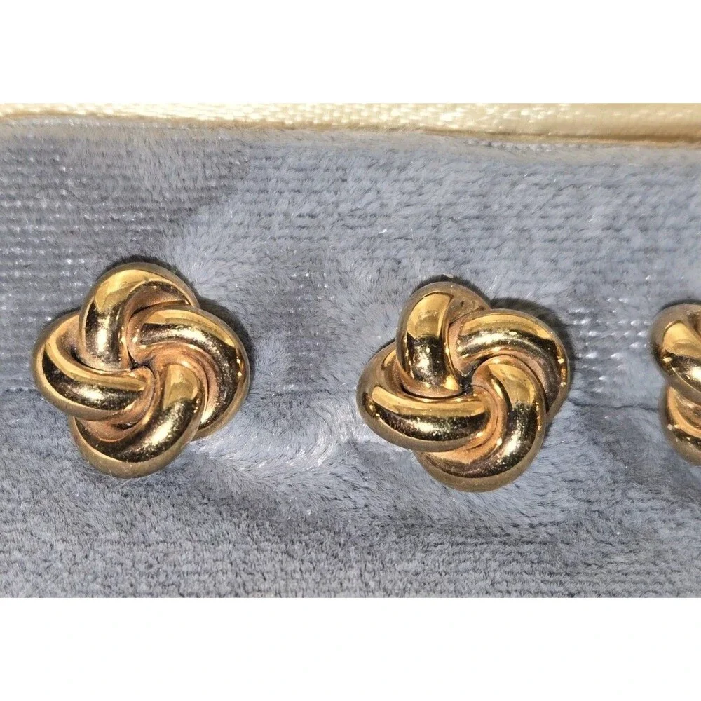 Vintage Dolan Bullock DB 1/20 14K GF Gold Filled Knot Cufflinks Cuff Links